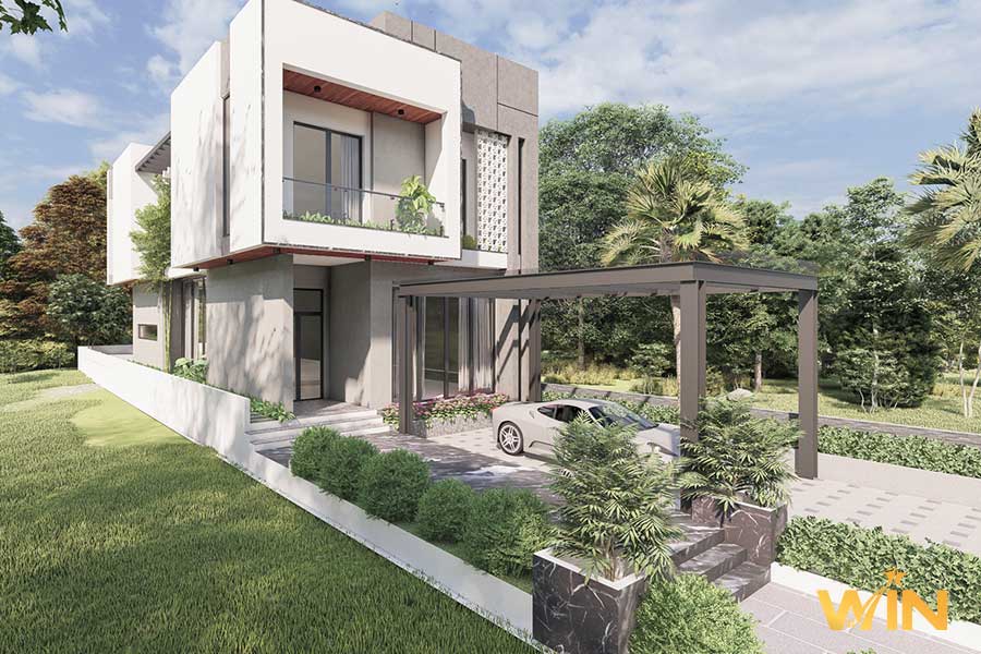 Thiết kế kiến trúc biệt thự MinhToi House - Hải Dương