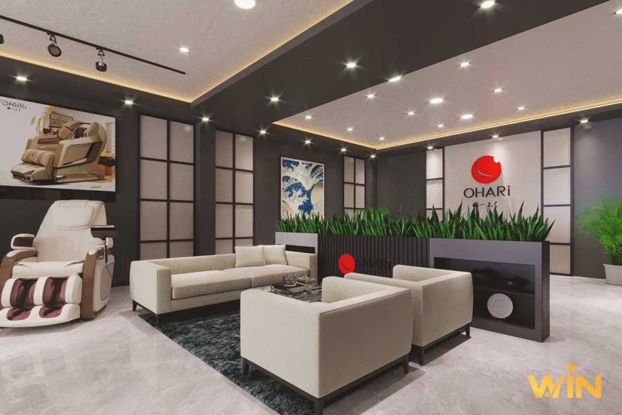 Thiết kế nội thất showroom Ohari - Hải Dương