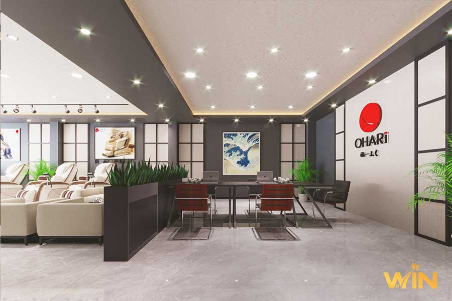 Thiết kế nội thất showroom Ohari - Hải Dương
